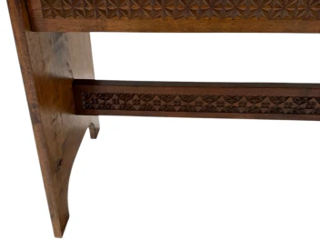 Swedish Mid-Century Modern Ash Small Bench or Stool, 1960s